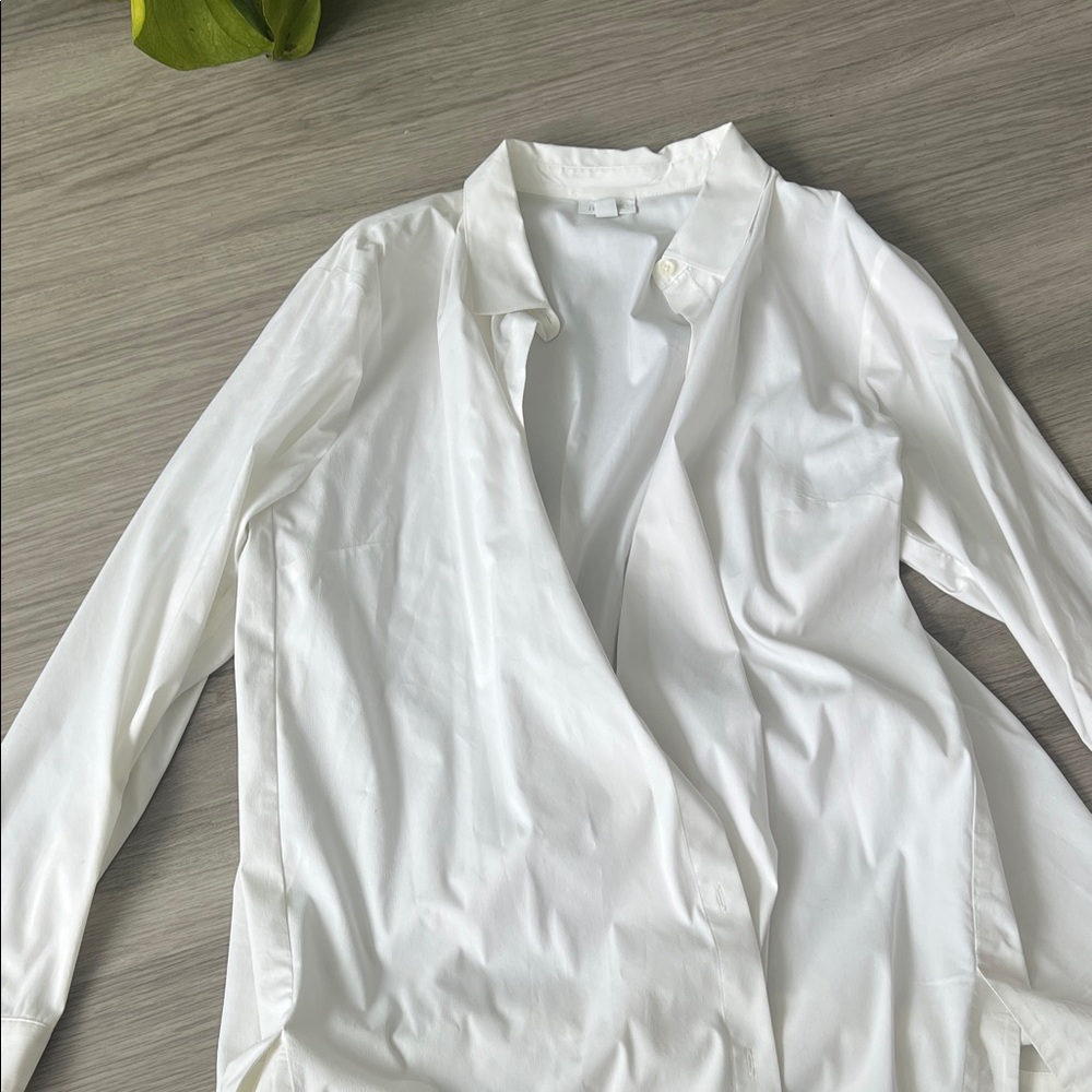 J. Jill Crisp White Blouse